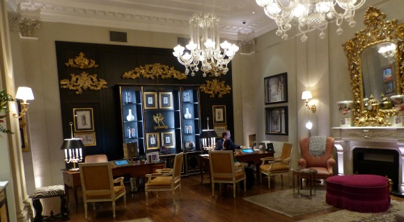 St Regis Florence Check in / Reception Desk