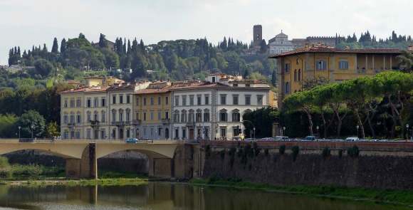 View of Arno River from The St Regis Florence