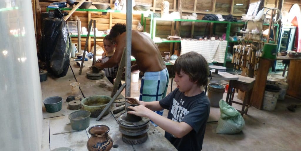 guaitil pottery lessons tamarindo costa rica