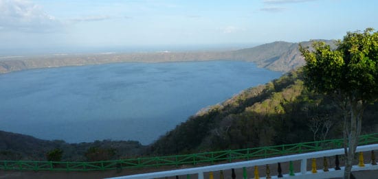 Lake Apoyo, view from Catarina