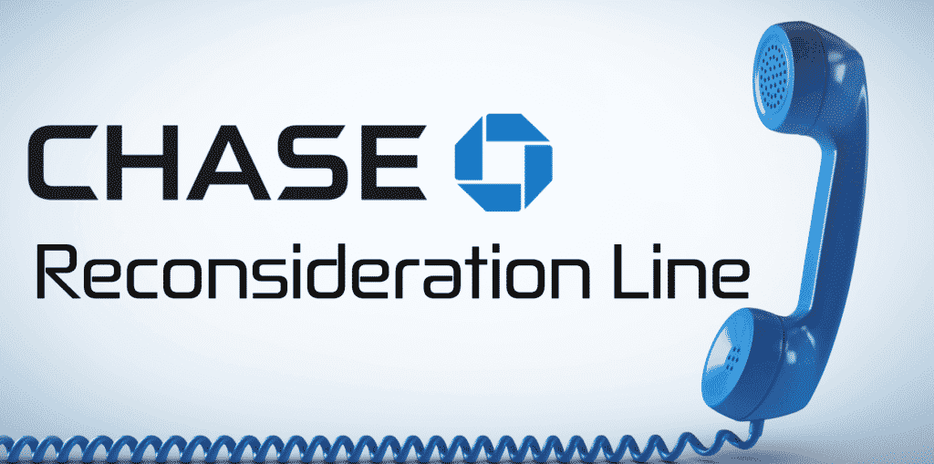 chase reconsideration line phone number