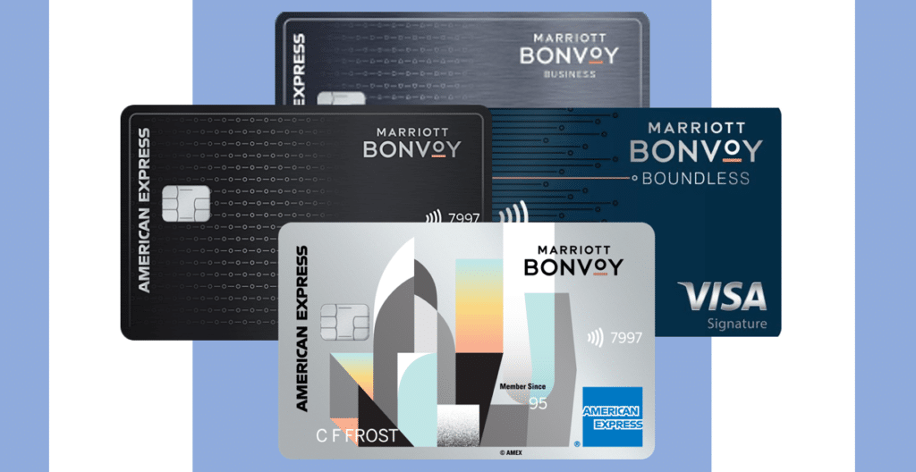 Marriott Bonvoy Co Branded Credit Cards from Chase and American Express