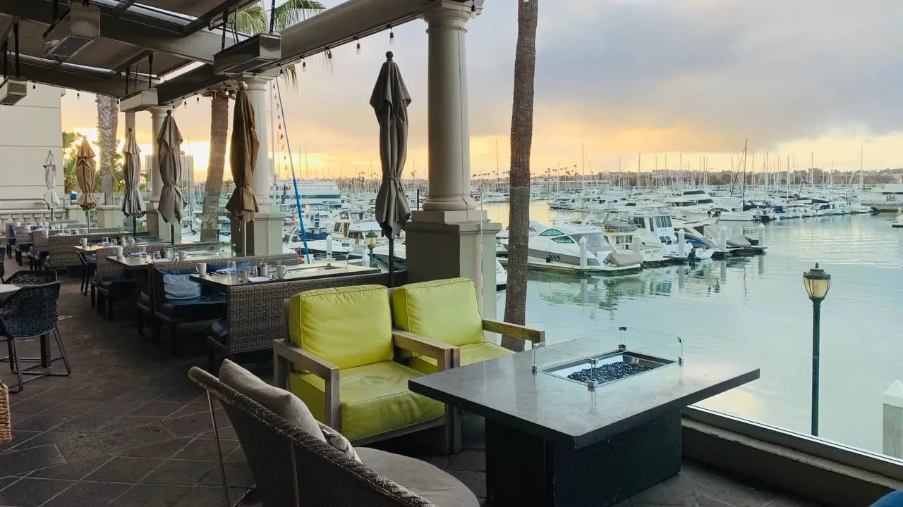 ritz carlton marina del rey outdoor dining review