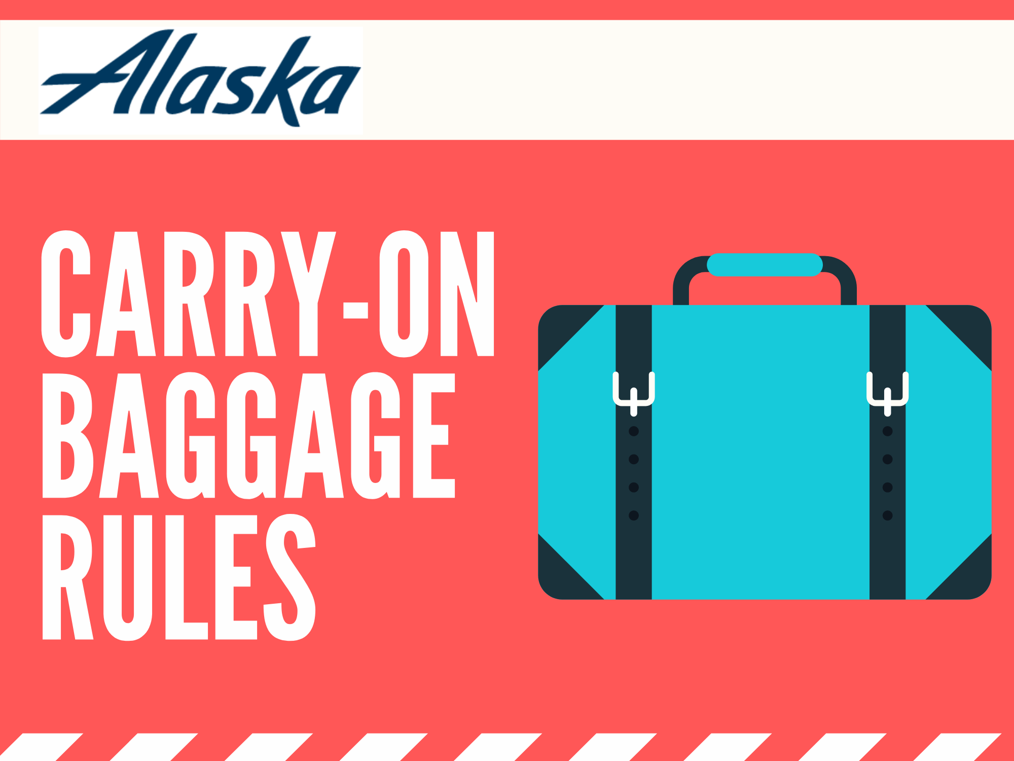 alaska baggage requirements