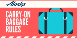 alaska airlines carry on bag size limit