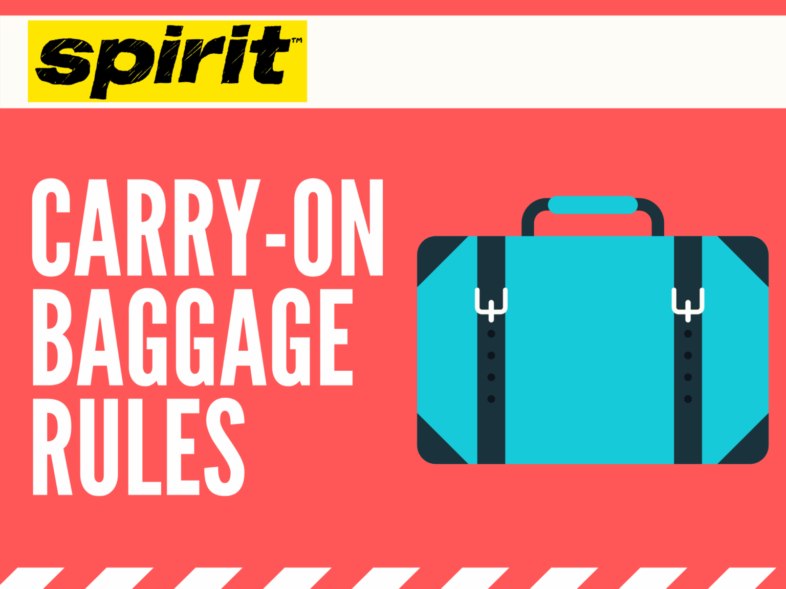 spirit baggage fees