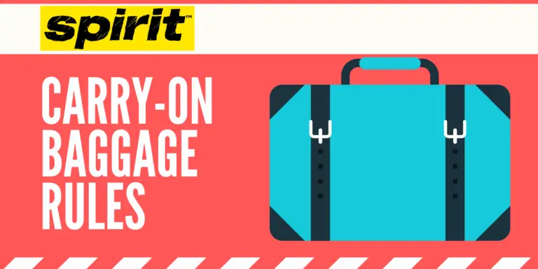 Spirit Airlines Carry-On Rules: Everything Need to Know