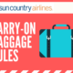 Sun Country Airlines Carry-On Rules: Everything Need to Know 2