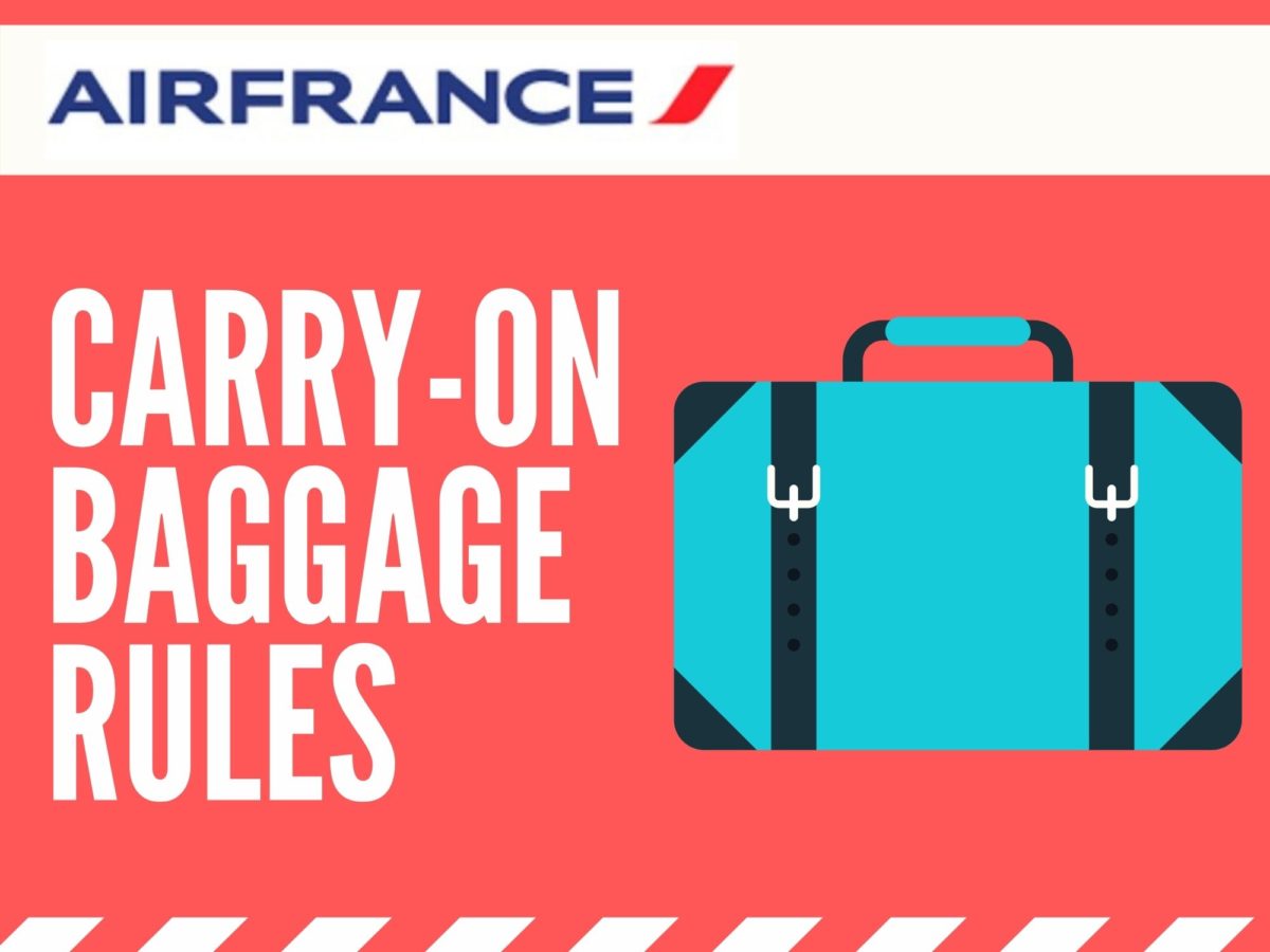 air france carry on luggage size