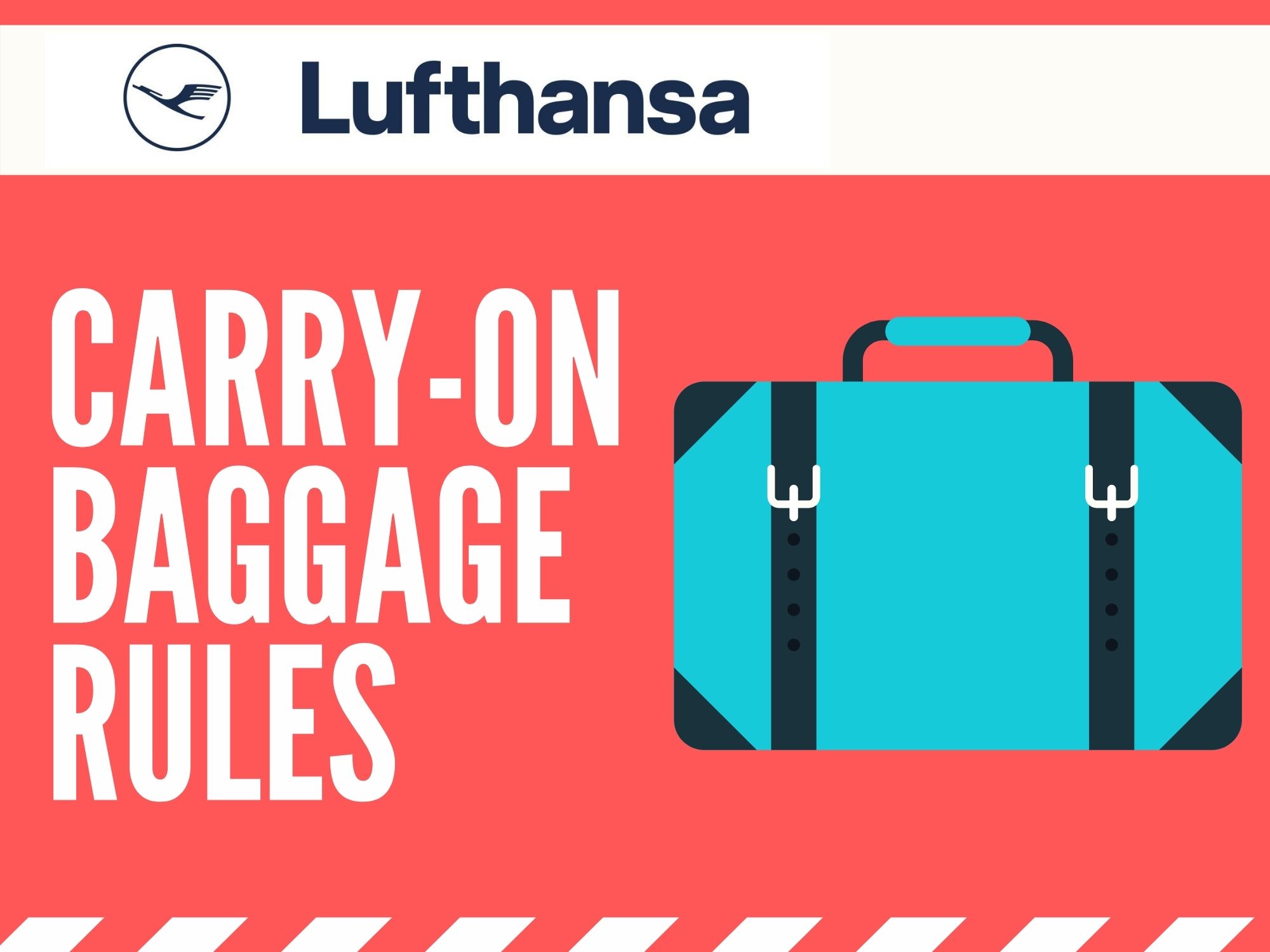 Lufthansa CarryOn Rules Everything You Need to Know