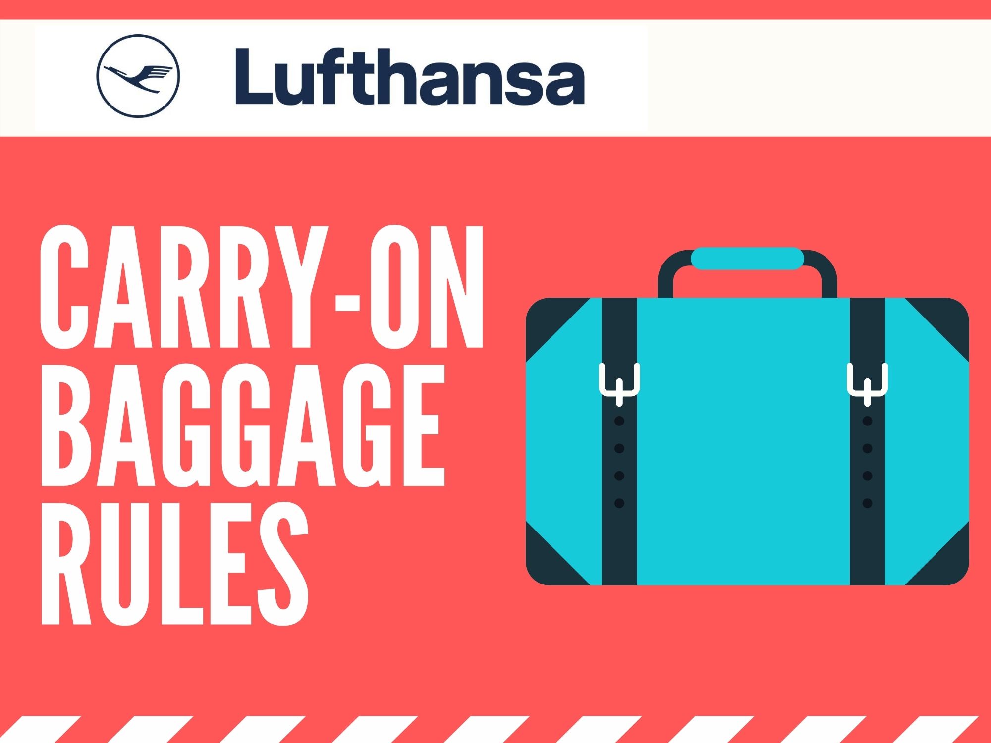 Lufthansa cabin baggage allpax allowance europe