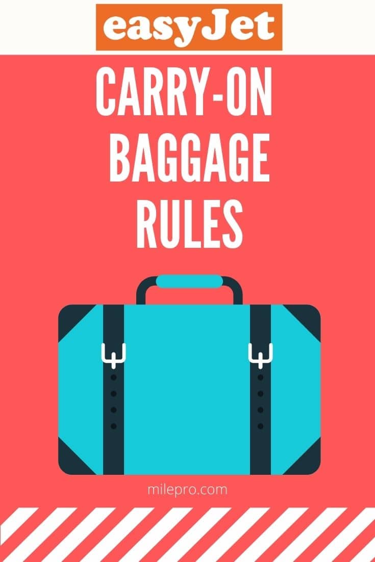 easyjet carry on policy