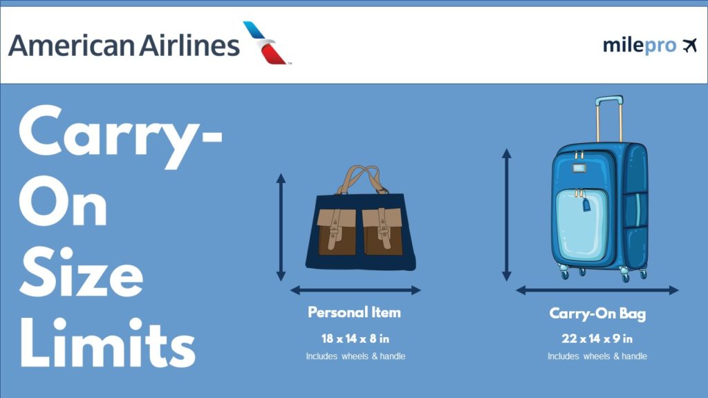 American Airlines Carry-On Size Limits