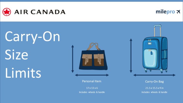 Air Canada Weight Restrictions Carry On