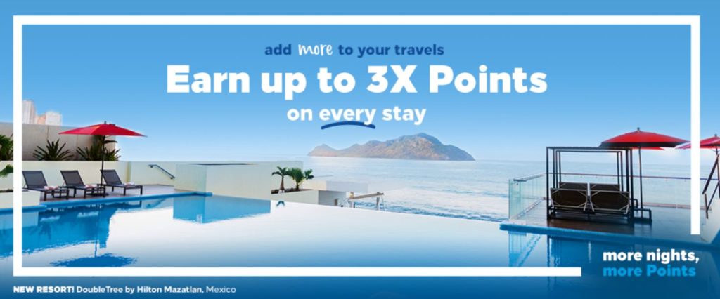 Current Hilton Promotion - More Nights More Points