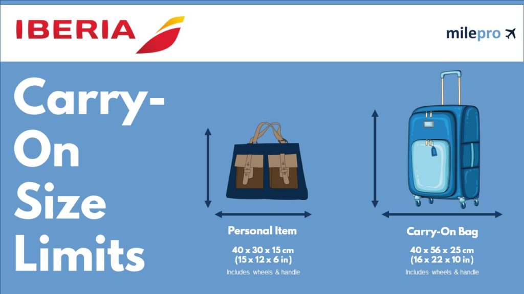 Iberia carry on policy