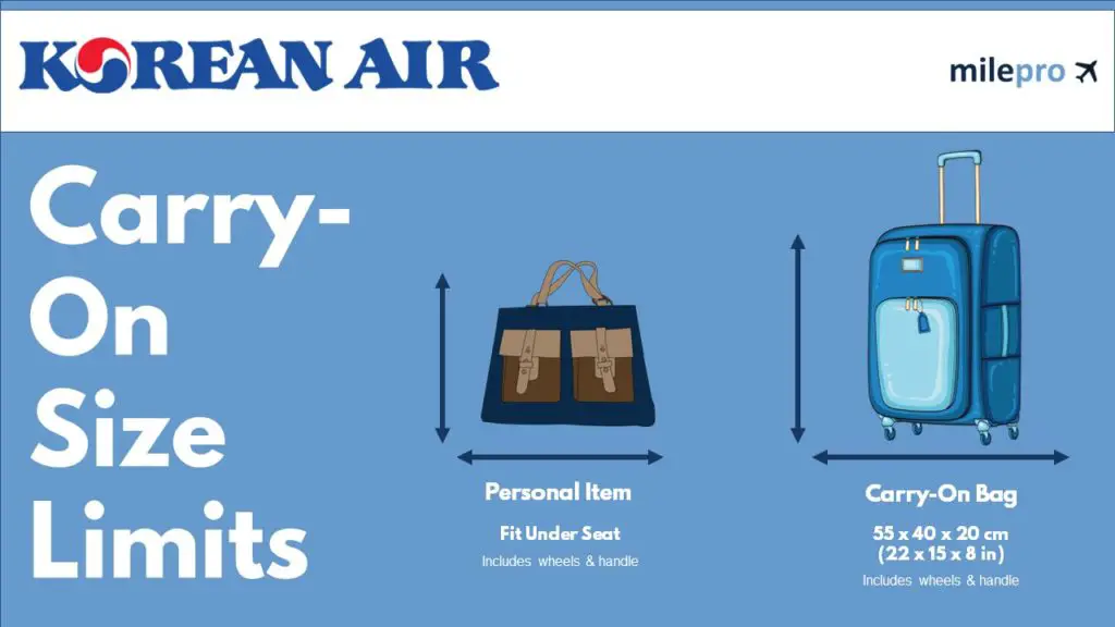 Korean Air Carry on policy