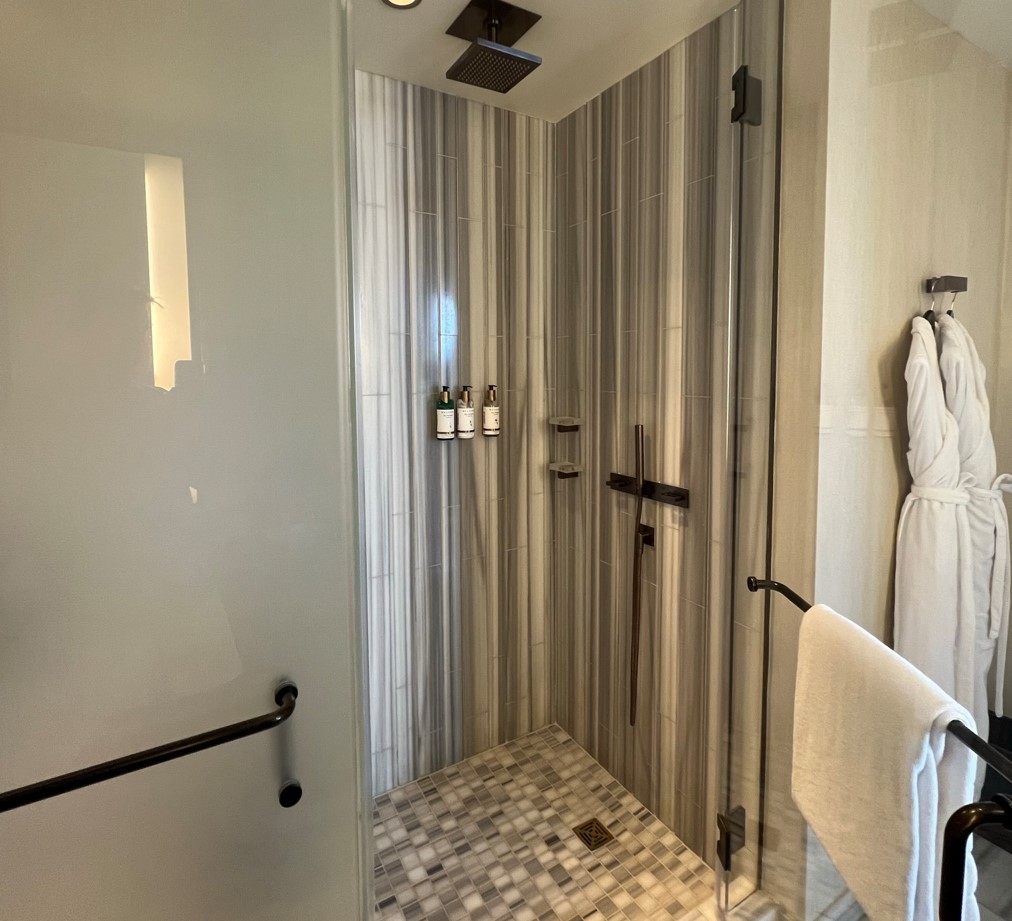 The Dominick Hotel Review - Shower