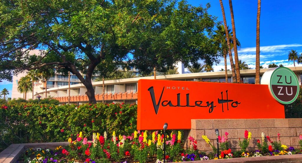 Hotel Valley Ho Sign