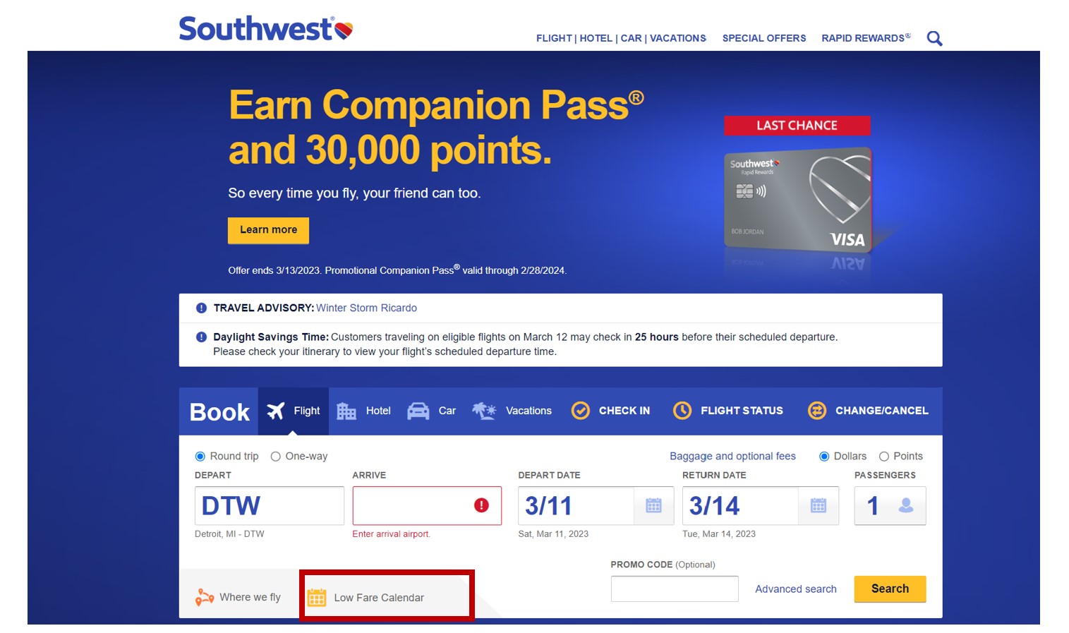 The Southwest Low-Fare Calendar Hack + 6 More Ways to Save