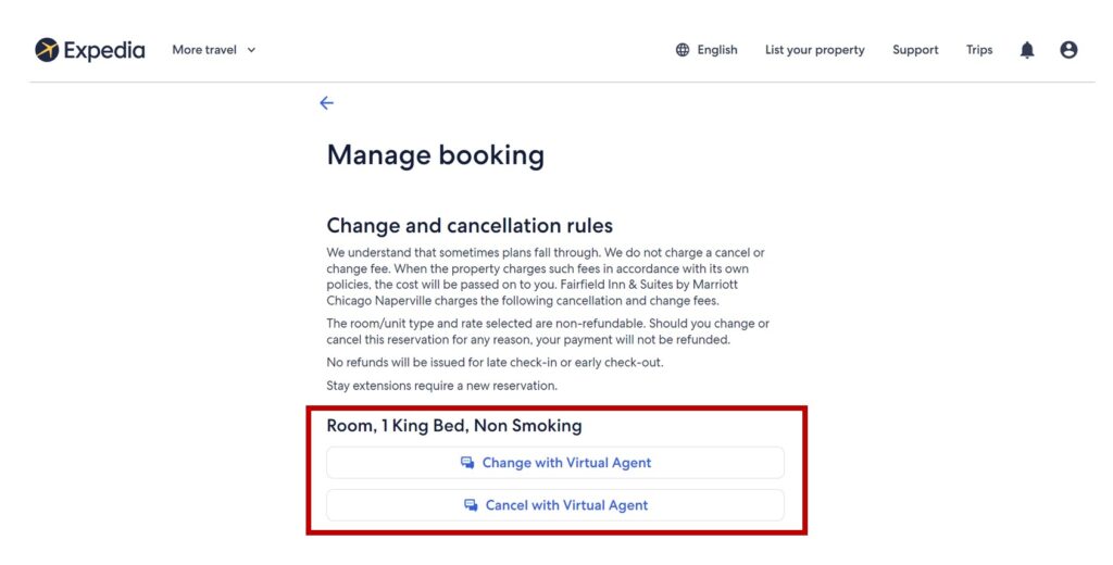expedia cruise cancellation policy