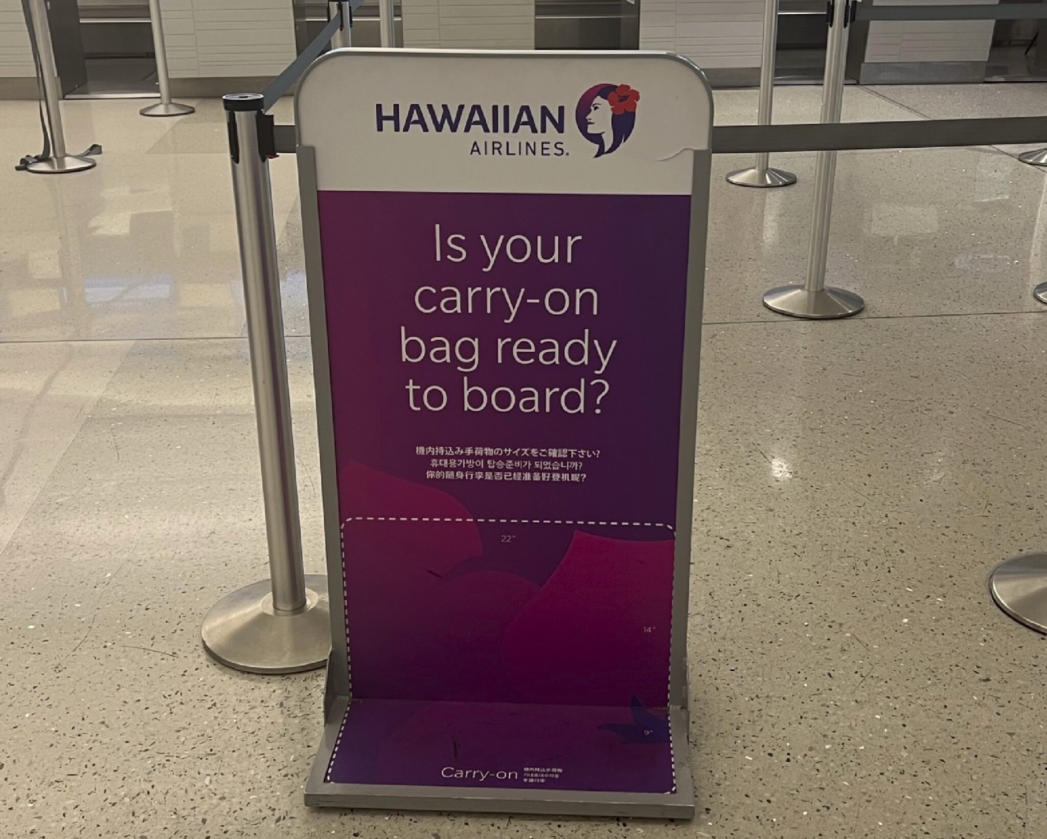 Hawaiian Airlines CarryOn Policy Everything You Need to Know
