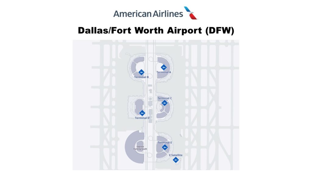American Airlines Hub Airport Dallas Fort Worth DFW