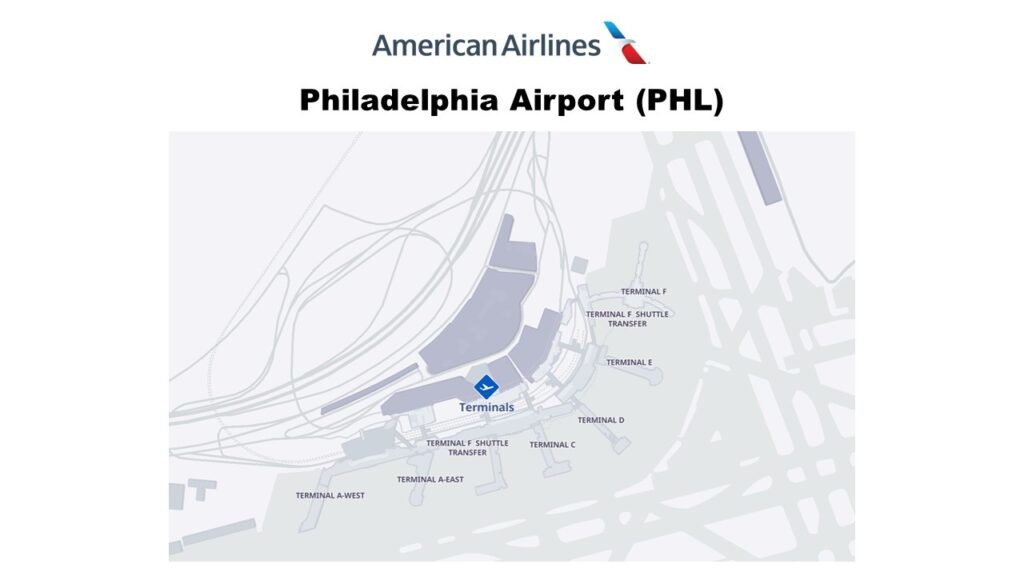 PHL Terminal Map