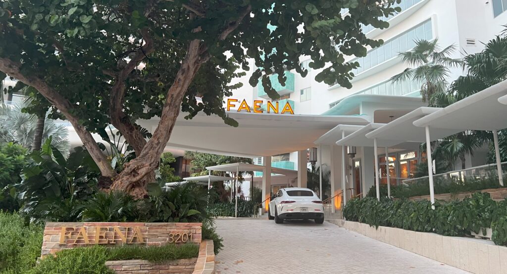 Faena Miami Beach Entrance