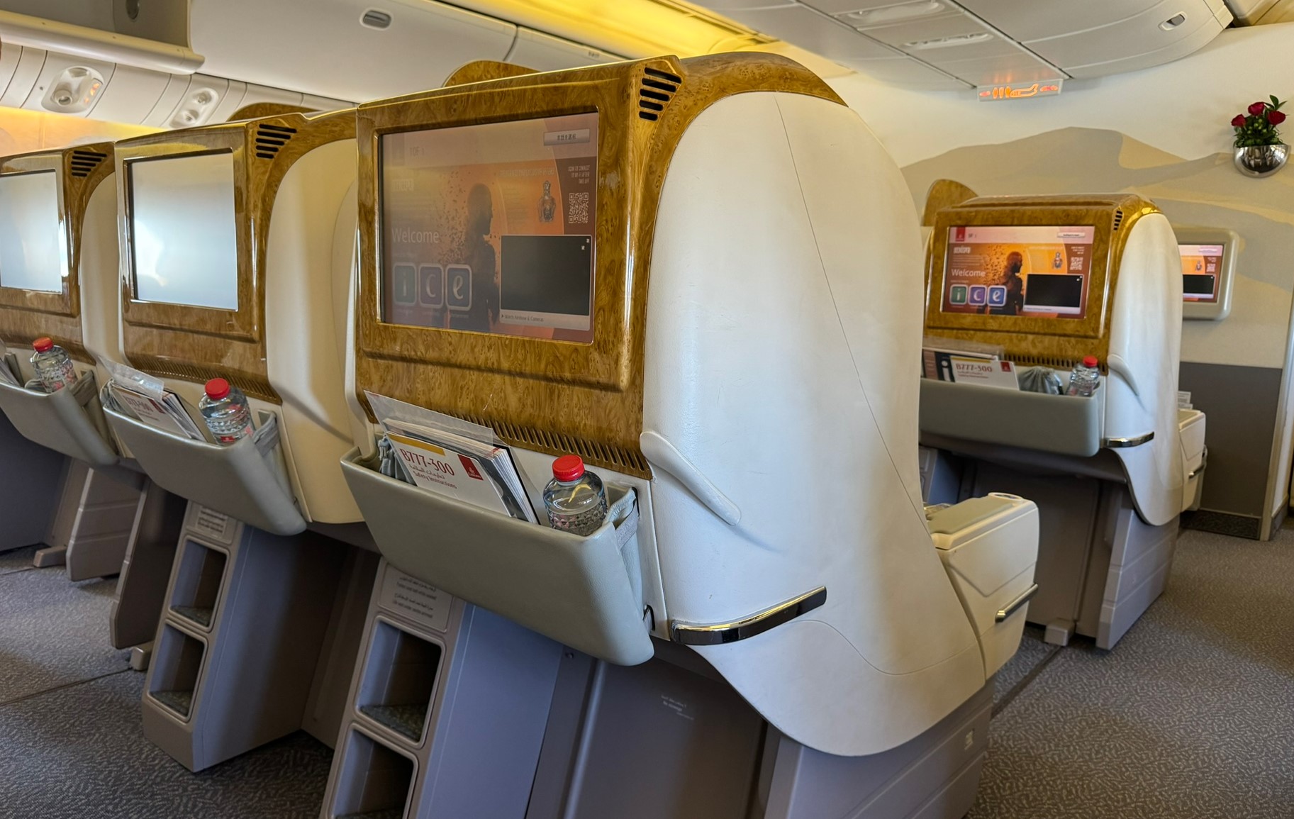 Emirates 777 Business Class Review: Athens to Newark