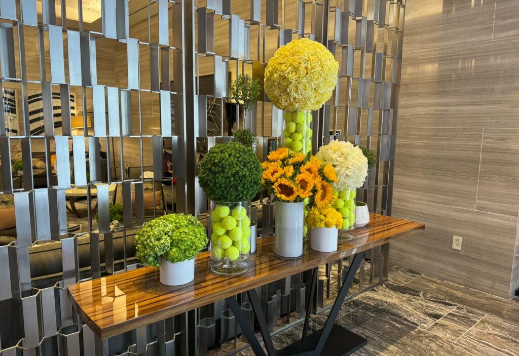 lobby flowers