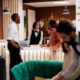 hotel employees and guests